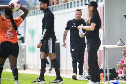 Kristianstads tränare NIk Chamberlain