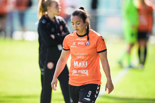 Kristianstads Michelle De Jongh deppar