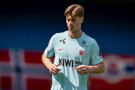 Henrik Falchener of the Norwegian national football team