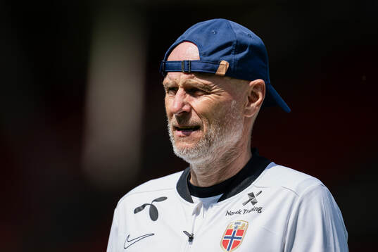 Ståle Solbakken, head coach of the Norwegian national
