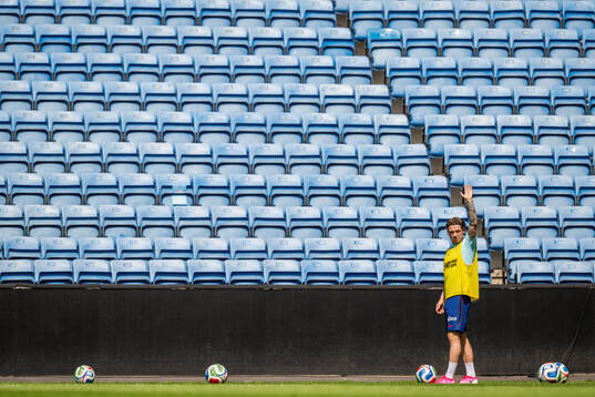 Patrick Berg of the Norwegian national football team