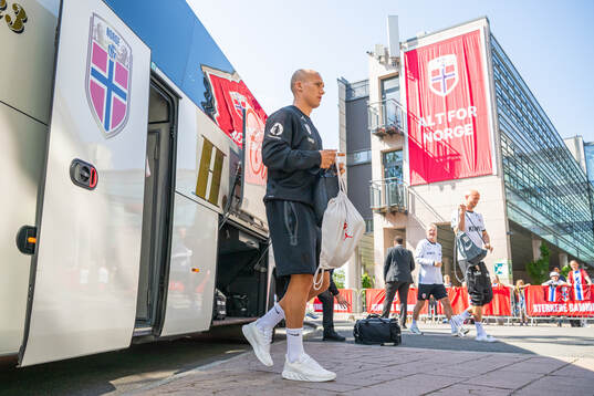 Leo Østigård of the Norwegian national football team
