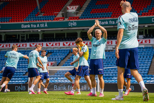 Julian Ryerson of the Norwegian national football team