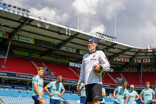 Ståle Solbakken, head coach of the Norwegian national