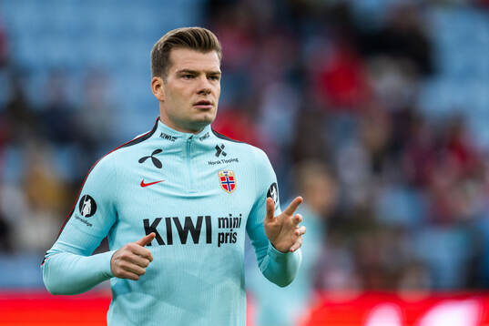 Alexander Sørloth of Norway