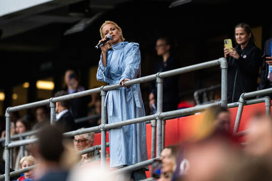 Petra Marklund performs