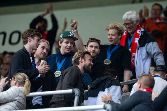 Players of the Norwegian national ice hockey team in the