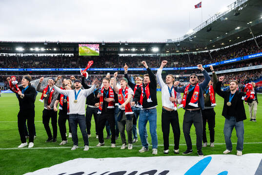 Players of the Norwegian national ice hockey team are being