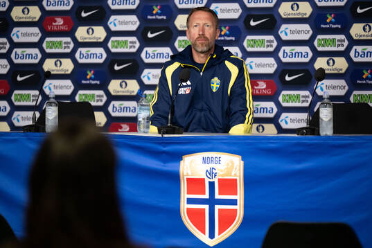 Head coach Graham Potter of Sweden