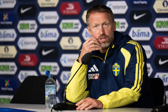 Head coach Graham Potter of Sweden