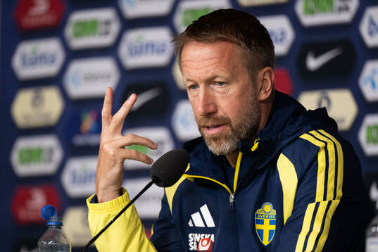 Head coach Graham Potter of Sweden