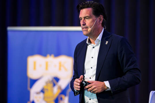 IFK Göteborgs blivande klubbdirektör Nicklas Lauwell