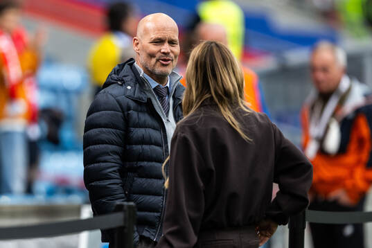 Fredrik Ljungberg and Frida Nordstrand of Viaplay