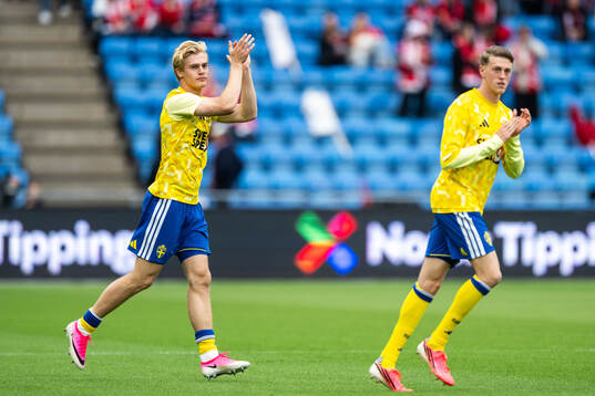 Lucas Bergvall and Alexander Bernhardsson of Sweden