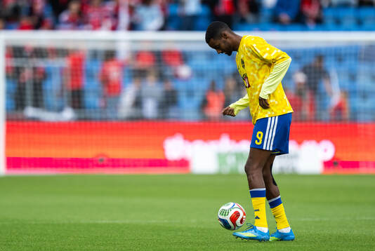 Alexander Isak of Sweden