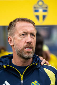 Head coach Graham Potter of Sweden