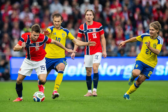 Fredrik André Bjørkan and Kristian Thorstvedt of Norway