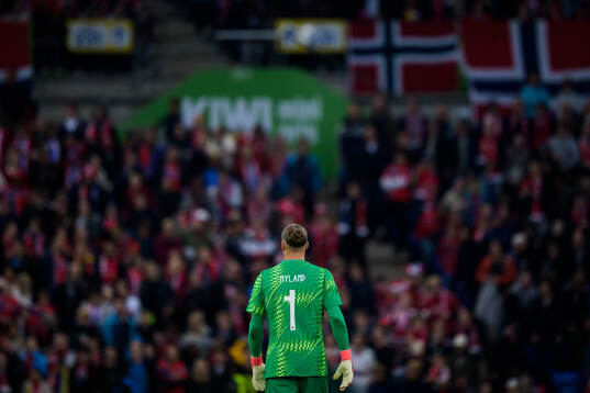 Goalkeeper Ørjan Nyland of Norway