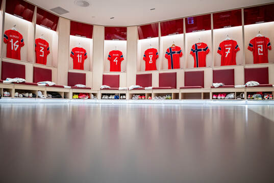 The kits of Marcus Holmgren Pedersen, Kristoffer Ajer,