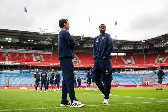 Hjalmar Ekdal and Isak Hien of Sweden