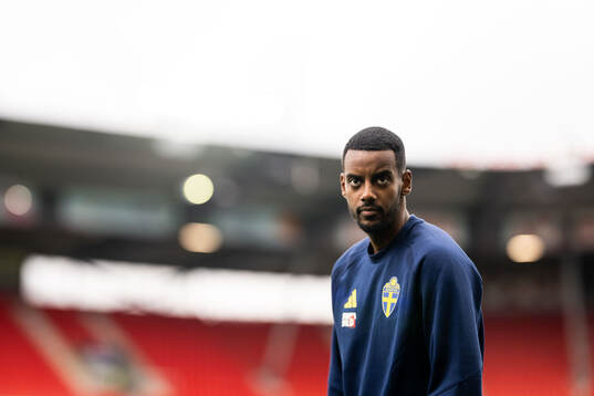 Alexander Isak of Sweden