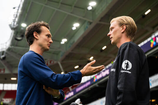 Hjalmar Ekdal of Sweden and Morten Thorsby of Norway