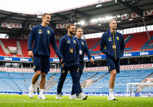 Gustaf Lagerbielke, Jesper Karlström, Carl Starfelt and