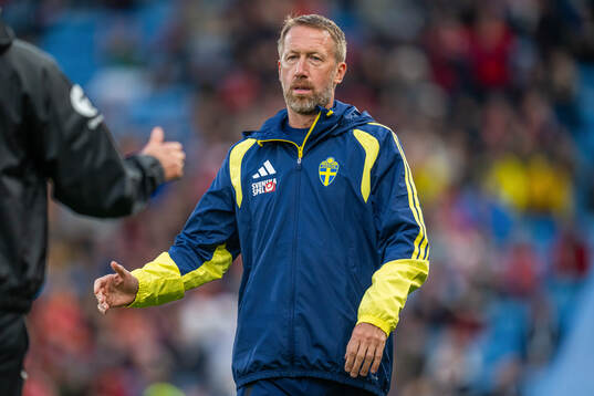 Head coach Graham Potter of Sweden