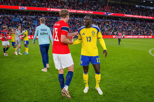 Kristian Thorstvedt of Norway and Ken Sema of Sweden