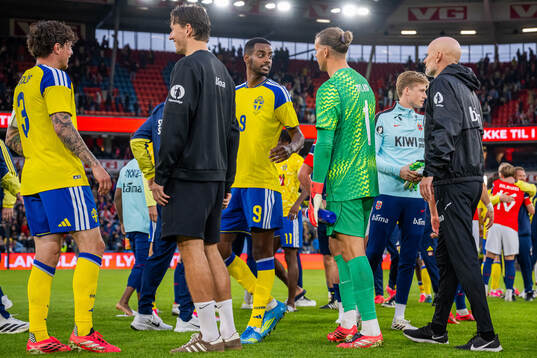 Alexander Isak of Sweden