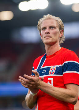 Morten Thorsby of Norway