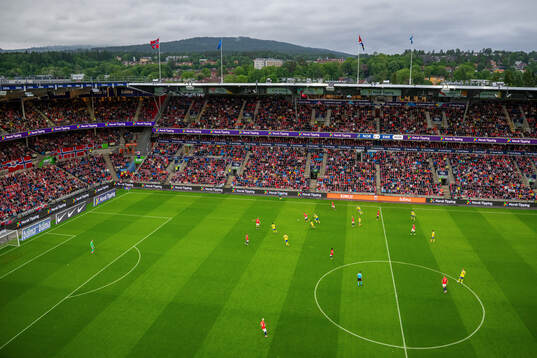 General view of Ullevaal Stadion