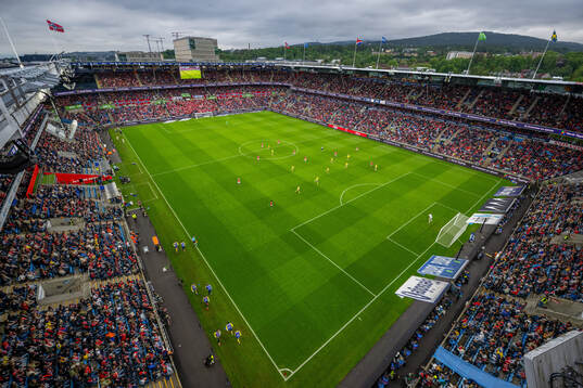 General view of Ullevaal Stadion