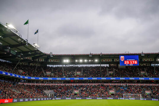General view of Ullevaal Stadion