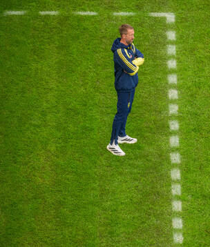 Head coach Graham Potter of Sweden