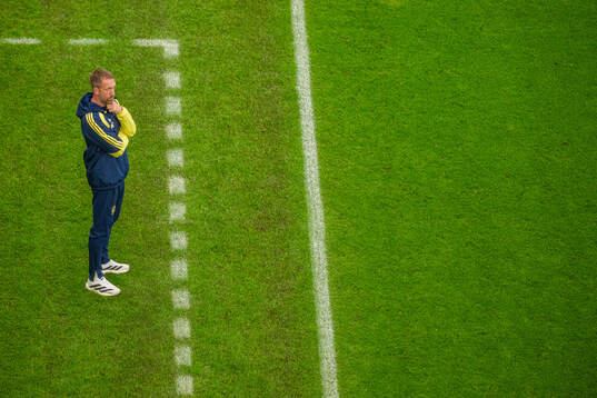 Head coach Graham Potter of Sweden