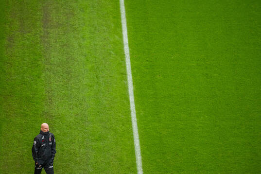Head coach Ståle Solbakken of Norway