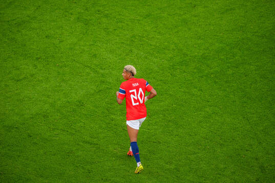 Antonio Nusa of Norway