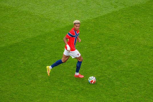 Antonio Nusa of Norway