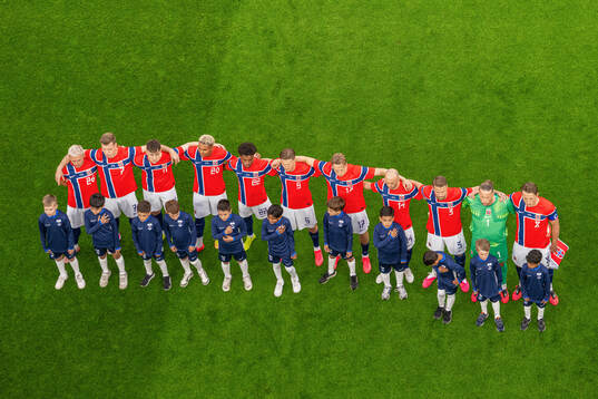 Julian Ryerson, Alexander Sørloth, Jørgen Strand Larsen,