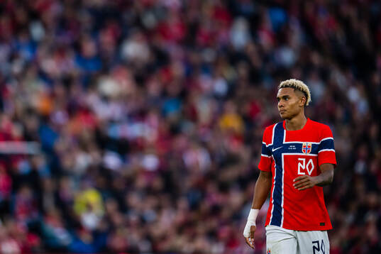 Antonio Nusa of Norway