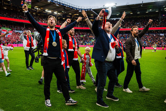 Players of the Norwegian national ice hockey team are being