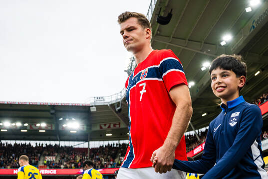 Alexander Sørloth of Norway