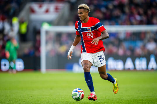 Antonio Nusa of Norway