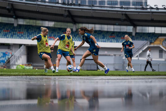Hanna Lundkvist, Anna Anvegård and Rosa Kafaji of the
