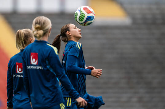 Rosa Kafaji of the Swedish women's national football team