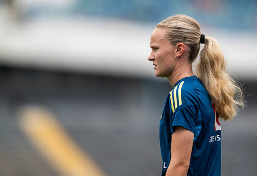 Matilda Vinberg of the Swedish women's national football