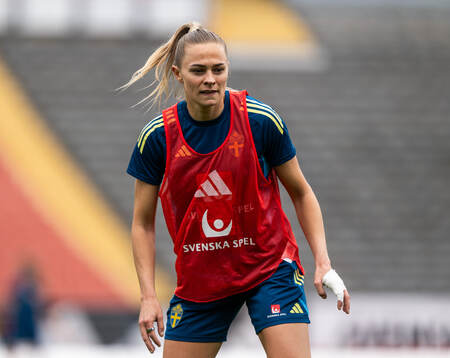 Fridolina Rolfö of the Swedish women's national football