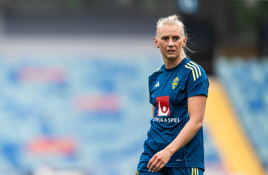 Stina Blackstenius of the Swedish women's national football