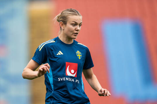 Beata Olsson of the Swedish women's national football team